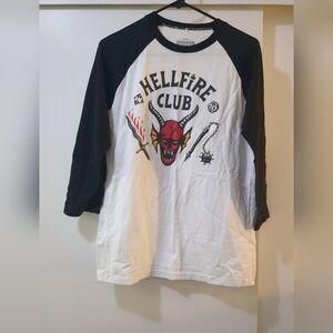 Stranger Things Hellfire Club T-Shirt Size Medium Official Netflix
